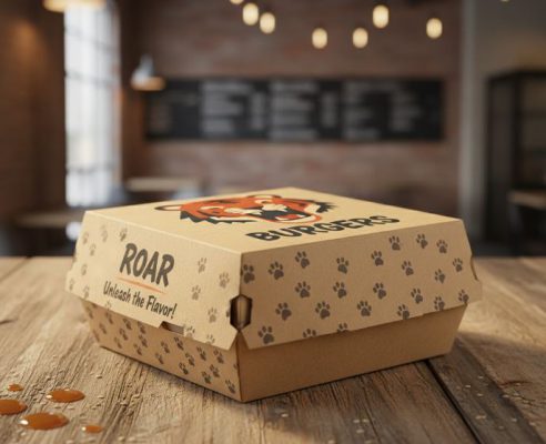 معرفی جعبه برگر صدفی